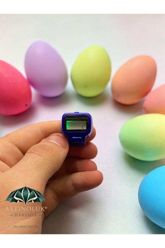 Mini Yüzük Model Zikirmatik Dijital Zikir Sayacı Parmak Zikirmatik