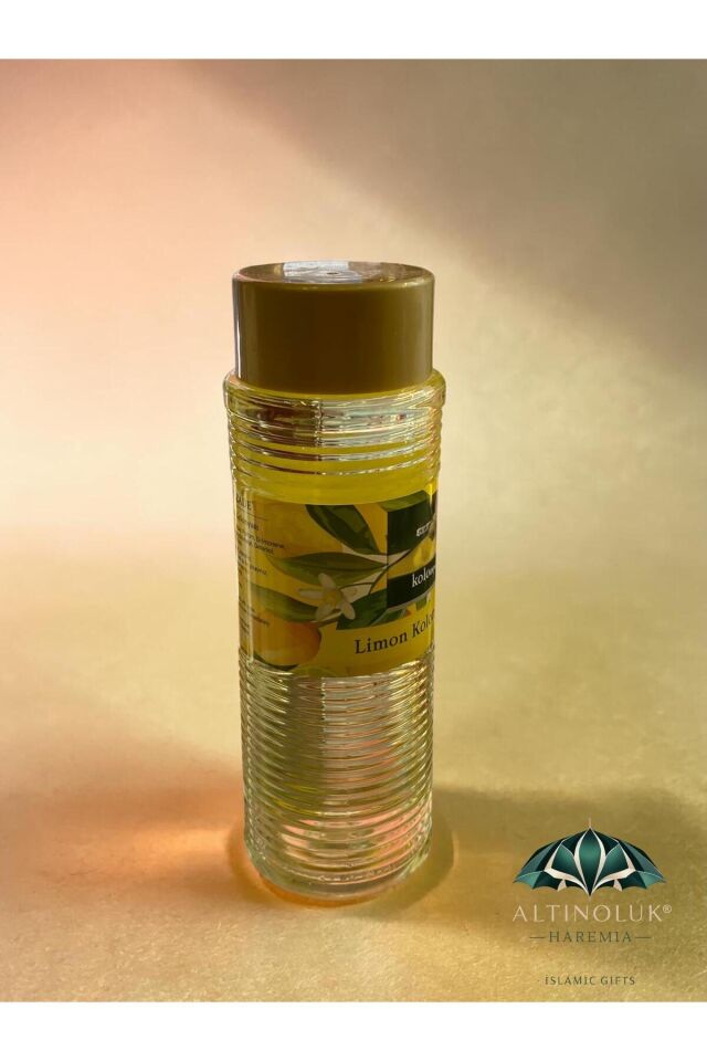 400ml Tütün ve Limon Kolonyası Ferahlatıcı Kalıcı Koku Kolonya Günlük Kullanım
