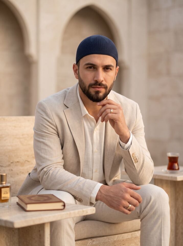 Premium Örgü Takke | Nefes Alan İnce ve Hafif Erkek Takkesi