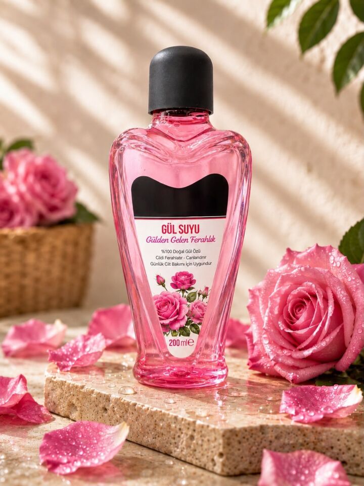 Ferah Gül Kokusu 200 ml | Çok Amaçlı Ortam ve Tekstil Kokusu Spreyi